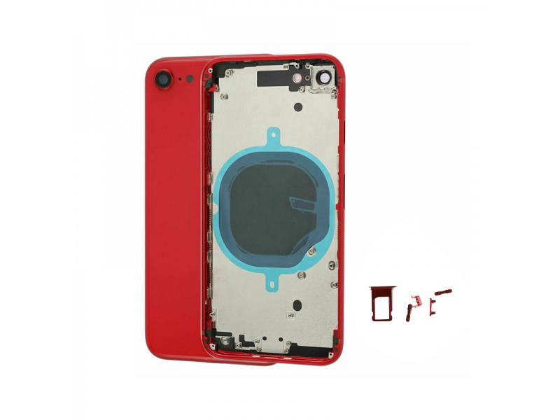 Kryt baterie Back Cover for Apple iPhone SE 2020, červená