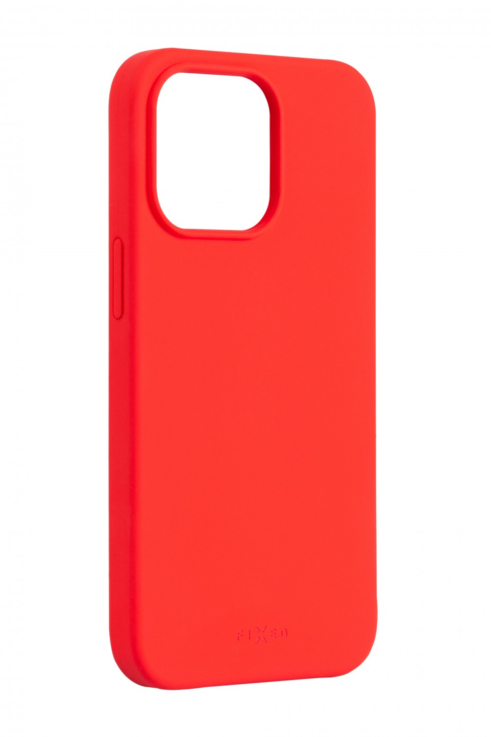 Levně Zadní kryt FIXED MagFlow s podporou Magsafe pro Apple iPhone 13 Pro, červená
