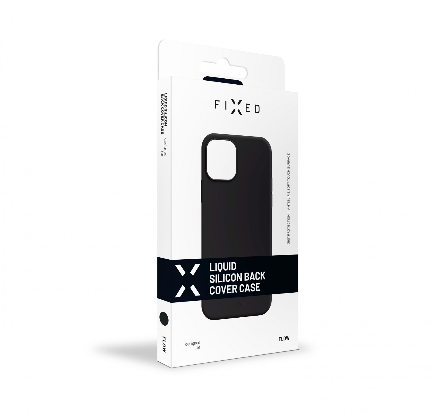 Zadní kryt FIXED Flow pro Apple iPhone 13 Pro Max, černá
