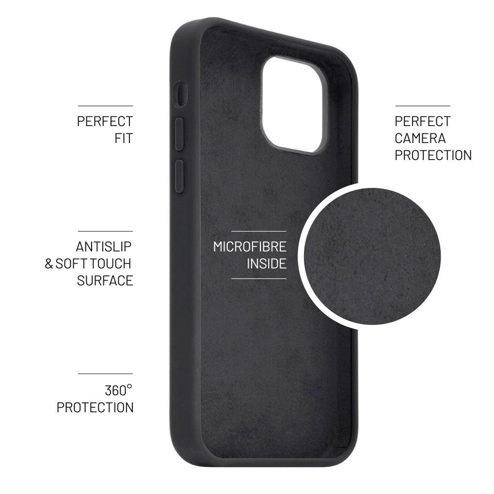 Zadní kryt FIXED Flow pro Apple iPhone 13 Pro Max, černá
