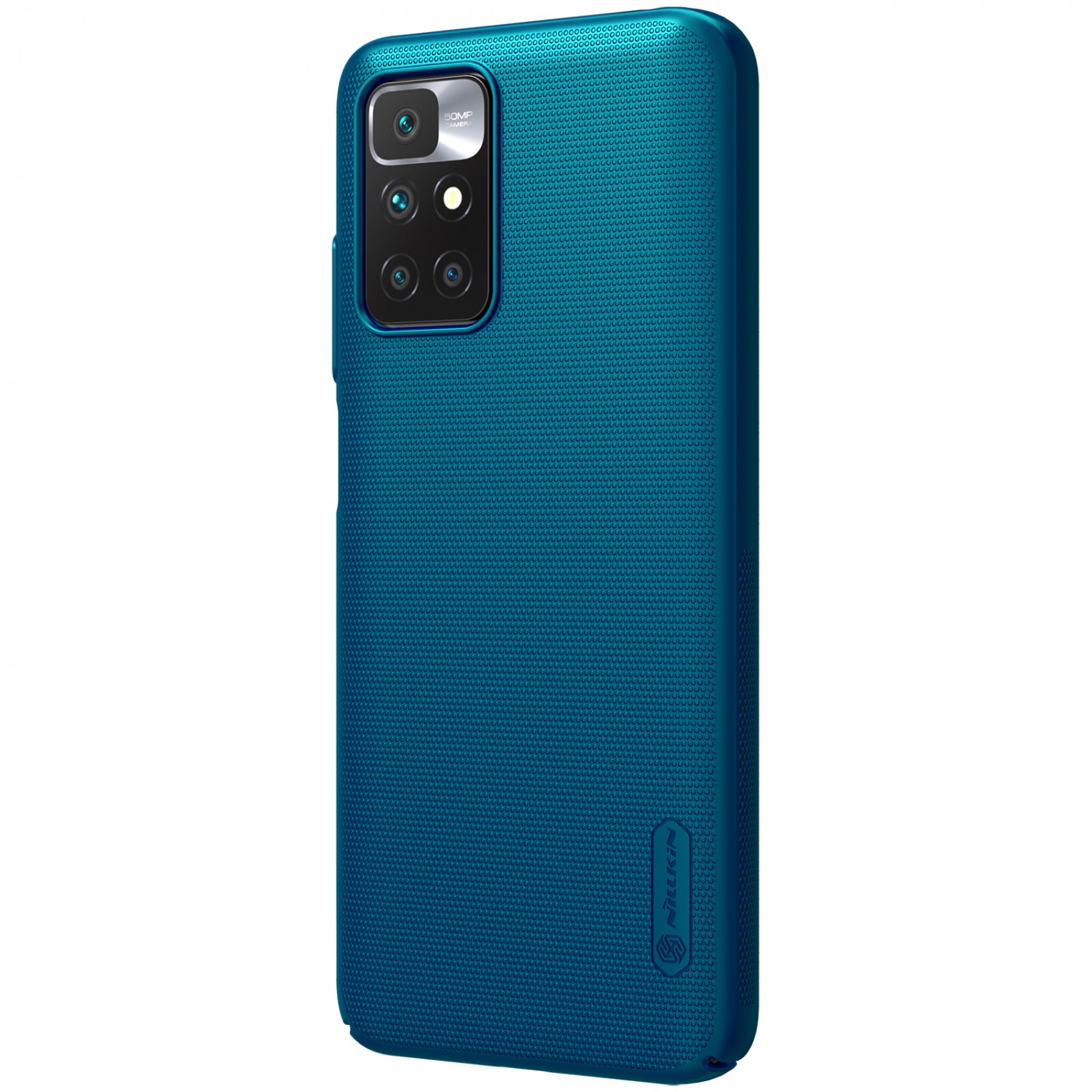 Levně Zadní kryt Nillkin Super Frosted pro Samsung Galaxy A03s, paví modrá