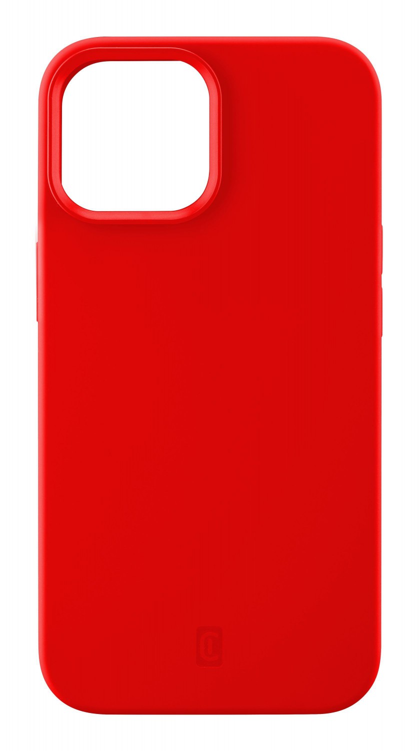 Silikonový kryt Cellularline Sensation pro Apple iPhone 13 Mini, červená