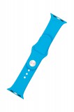 Set silikonových řemínků FIXED Silicone Strap pro Apple Watch 38/40/41 mm, sytě modrá