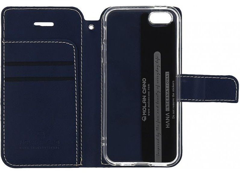 Flipové pouzdro Molan Cano Issue pro Samsung Galaxy M52 5G, modrá