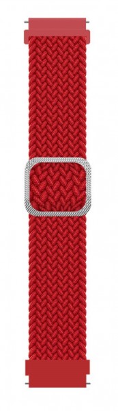 Levně Textilní řemínek ALIGATOR 22mm, červená