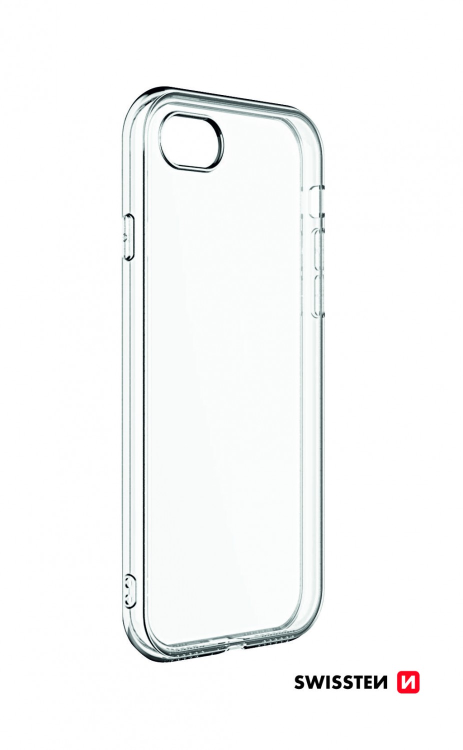 Silikonové pouzdro Swissten Clear Jelly pro Apple iPhone 13, transparentní 