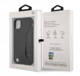 BMW Signature Leather Card Slot zadní kryt BMHCN61RCSWK Apple iPhone 11, černá