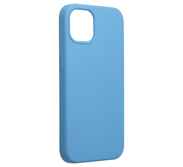 Forcell silikonový kryt, pouzdro, obal pro Apple iPhone 13, tmavě modrá  