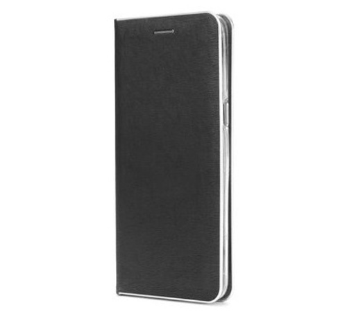 Forcell Luna Silver flipové pouzdro Samsung Galaxy A03s, černá