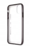 AMG Metallic Black Edges zadní kryt AMHCN61AESLBK Apple iPhone 11, transparentní