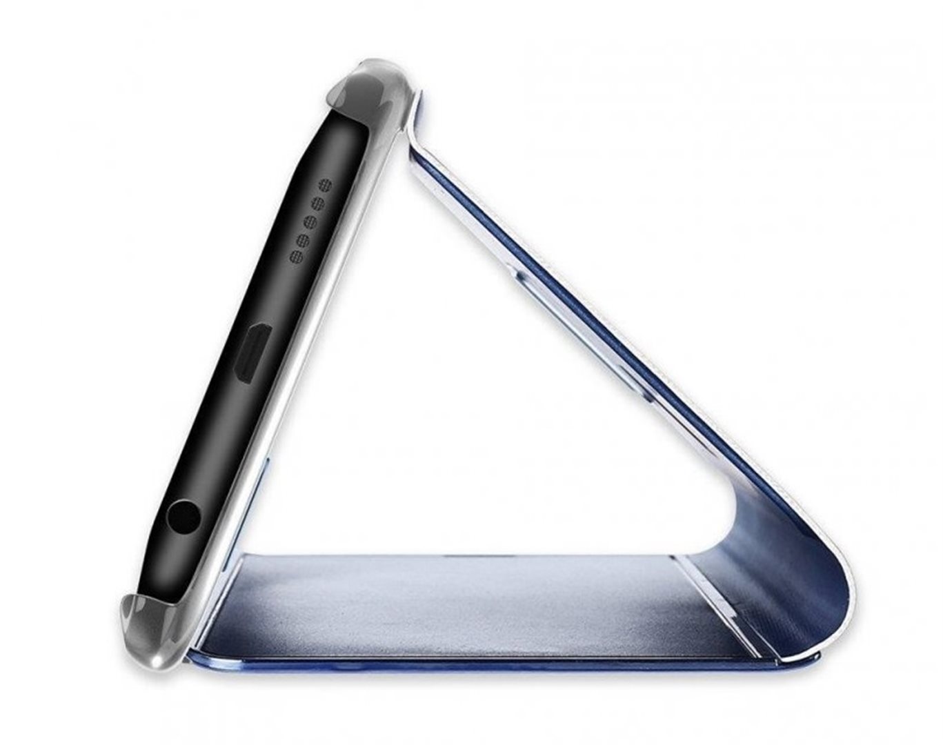 Cu-Be Clear View flipové pouzdro, obal, kryt Samsung Galaxy A52 / A52 5G / A52s, modrá