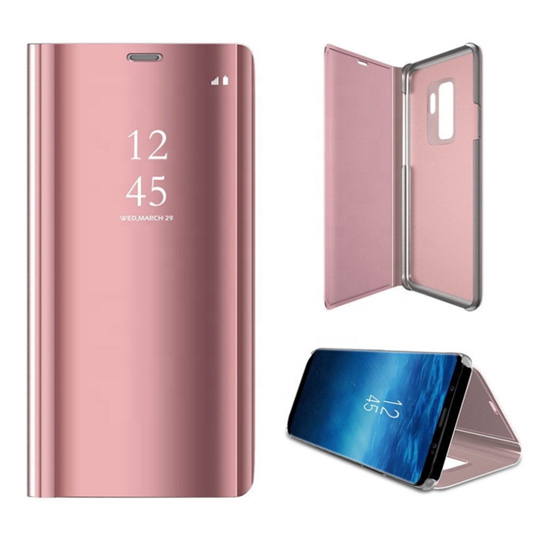 Cu-Be Clear View flipové pouzdro, obal, kryt Samsung Galaxy A52 / A52 5G / A52s, růžová