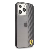 Ferrari Gradient zadní kryt, pouzdro, obal FEHCP13XUYEK Apple iPhone 13 Pro Max, černá