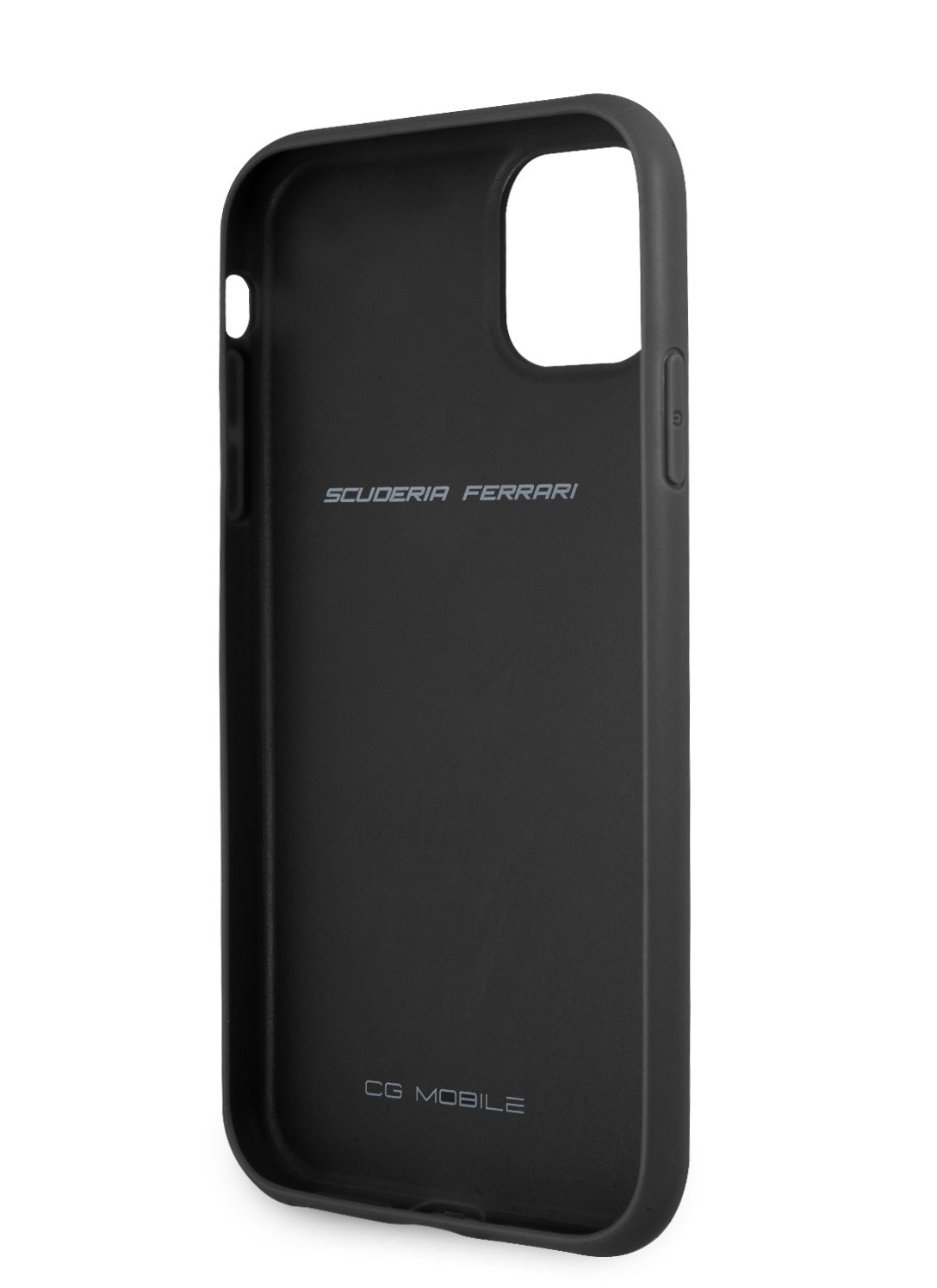 Ferrari On Track Stripe Carbon zadní kryt FESAXHCN61BK Apple iPhone 11, černá 