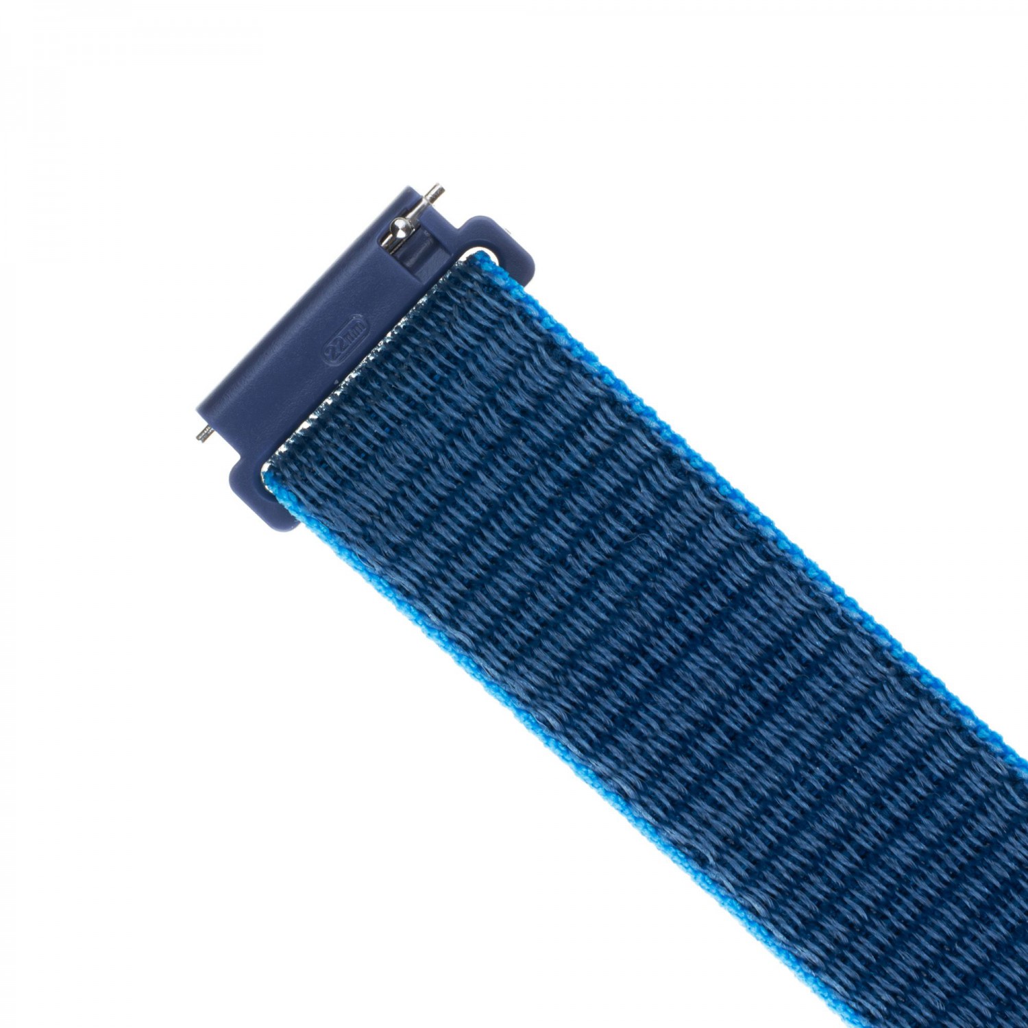 Nylonový řemínek FIXED Nylon Strap pro smartwatch, šířka 20mm, temně modrá
