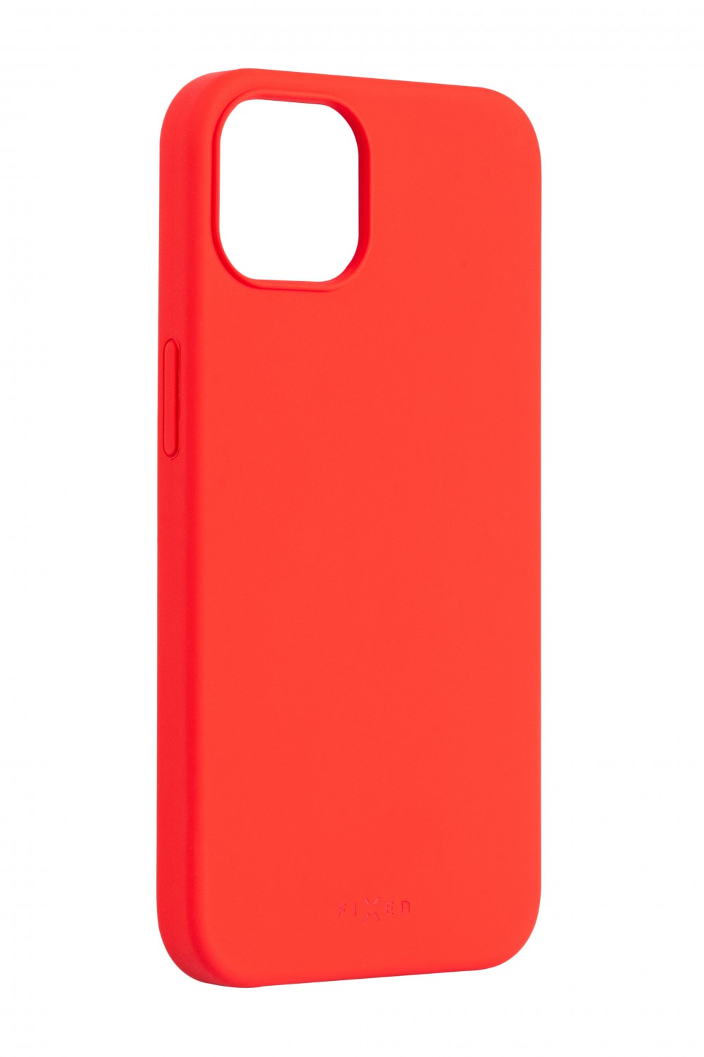 Levně Zadní kryt FIXED MagFlow s podporou MagSafe pro Apple iPhone 13, červená
