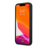 Zadní kryt Guess PU Leather Saffiano GUHCP13MPSASBBK pro Apple iPhone 13, černá