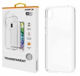 Silikonové pouzdro TRANSPARENT ALIGATOR pro Apple iPhone 13 mini