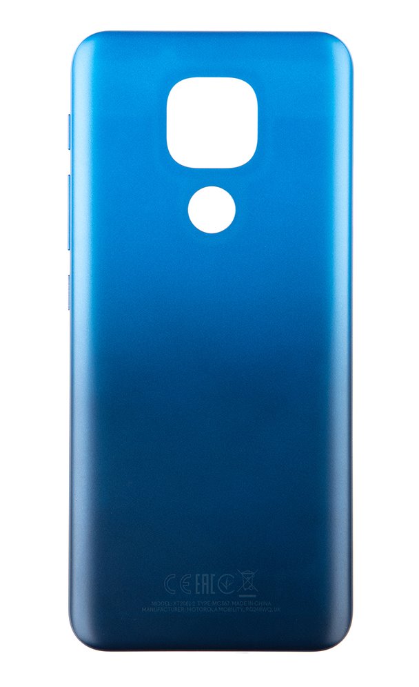 Kryt baterie Motorola Moto E7 Plus, navy blue (Service Pack)