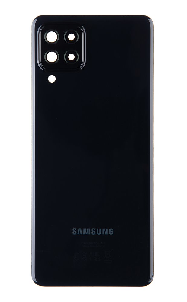 Levně Kryt baterie Samsung Galaxy A22 A225, černá (Service Pack)