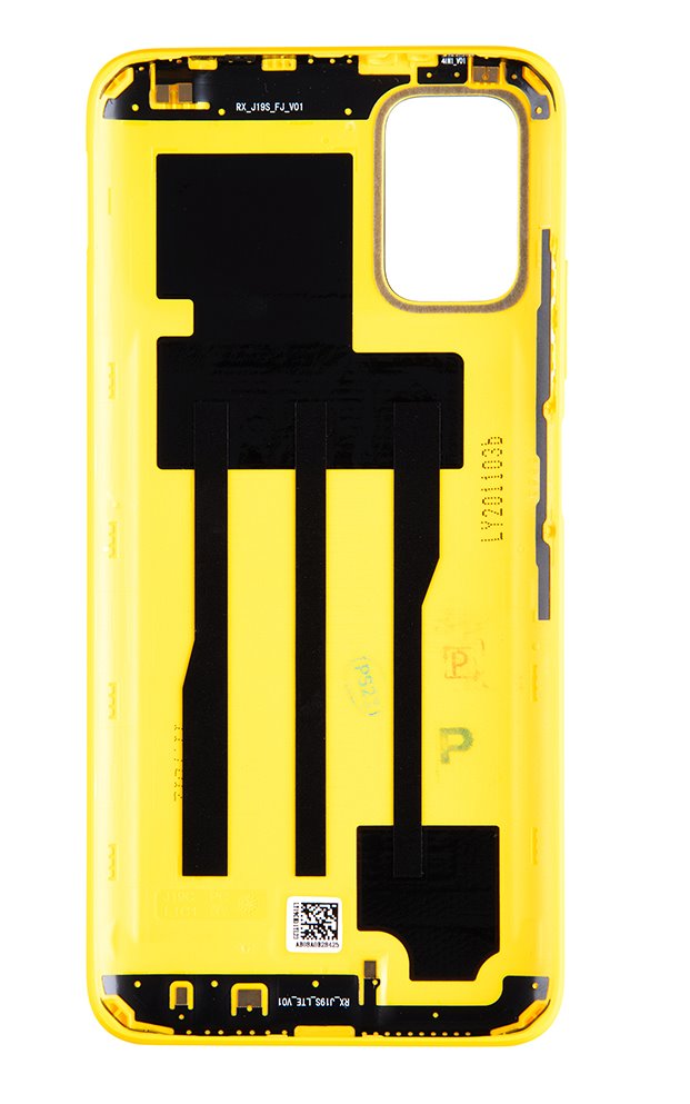 Kryt baterie pro Xiaomi Poco M3, žlutá (Service Pack)