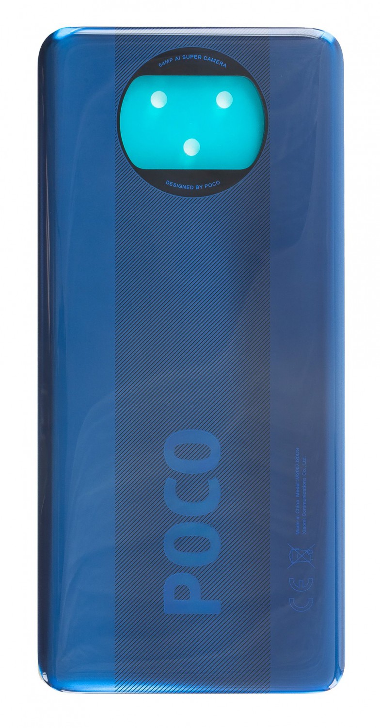 Kryt baterie Xiaomi Poco X3, cobalt blue
