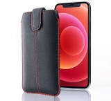 Univerzální pouzdro na Apple iPhone X / XS / 11 Pro, Forcell Pocket Ultra Slim M4, černá Slim M4 - univerzální pro iPhone X / XS / 11 Pro / Samsung A40