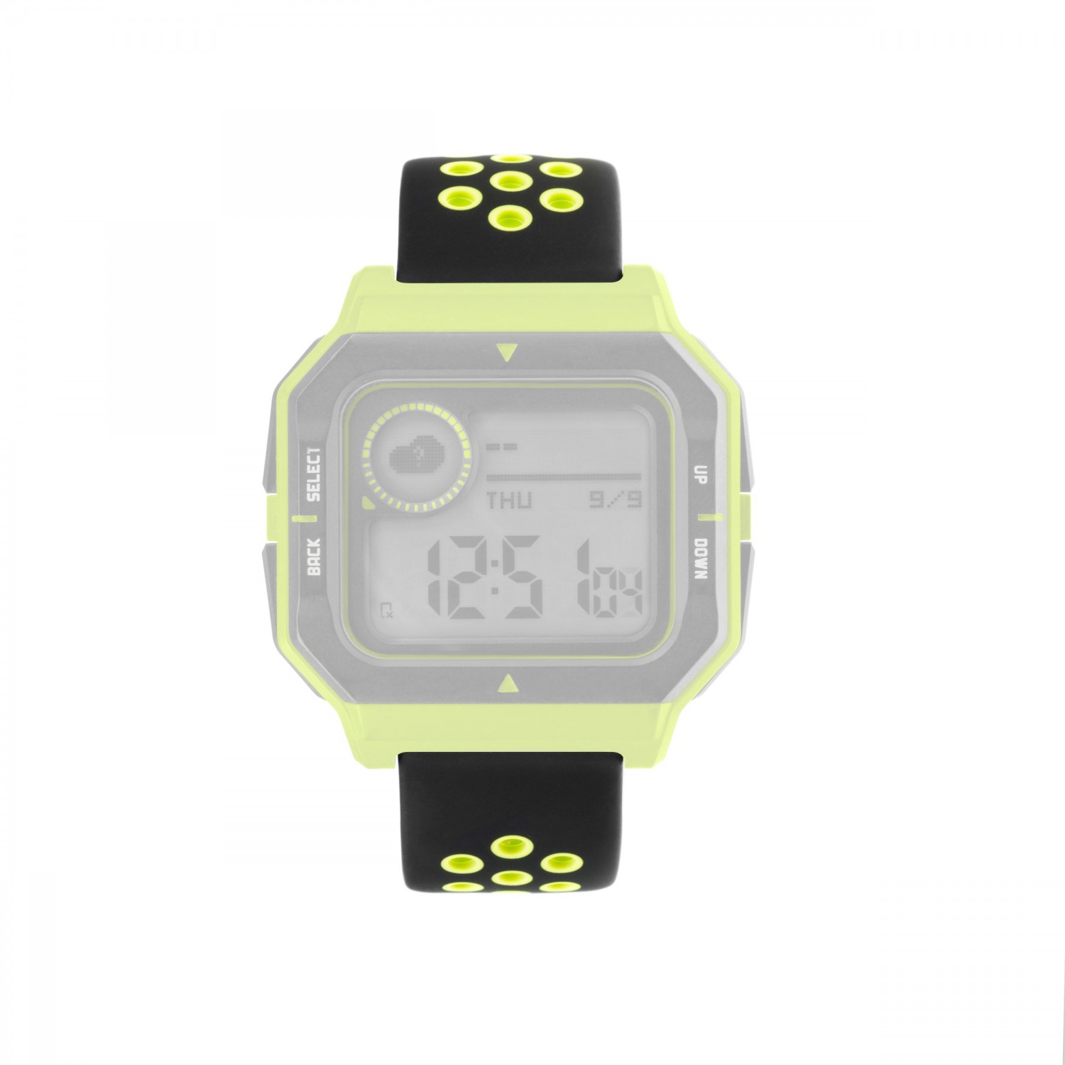 Silikonový řemínek FIXED Sport pro smartwatch, šířka 20mm, černolimetková