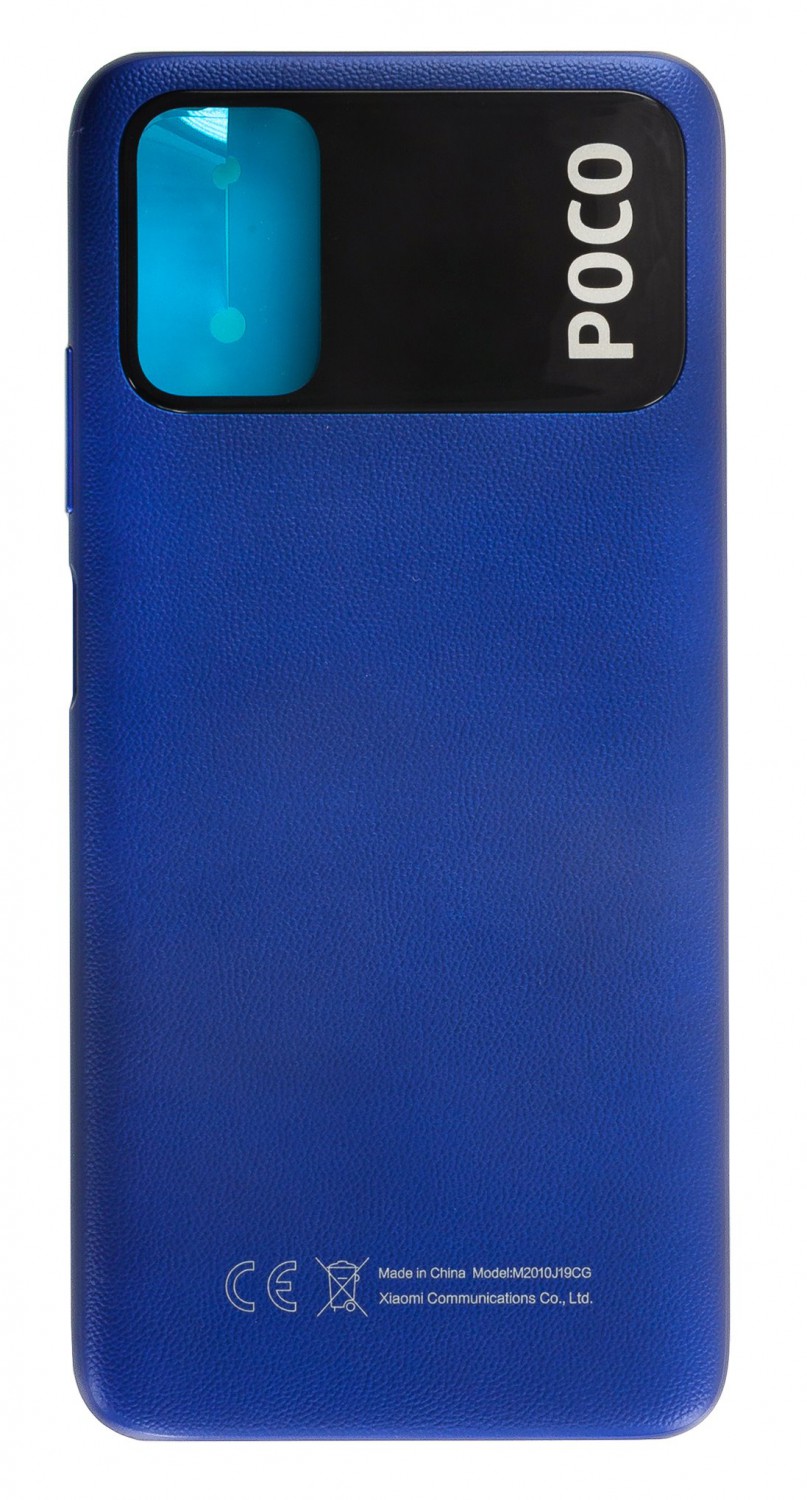 Kryt baterie pro Xiaomi Poco M3, modrá
