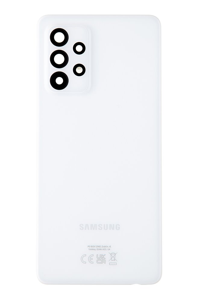 Levně Kryt baterie Samsung Galaxy A52s 5G A528B, bílá (Service Pack)