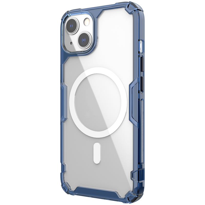 Ochranný kryt Nillkin Nature TPU PRO Magnetic pro Apple iPhone 13, modrá