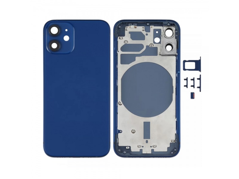 Kryt baterie Back Cover pro Apple iPhone 12 Mini, modrá
