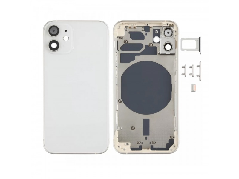 Kryt baterie Back Cover pro Apple iPhone 12 Mini, bílá