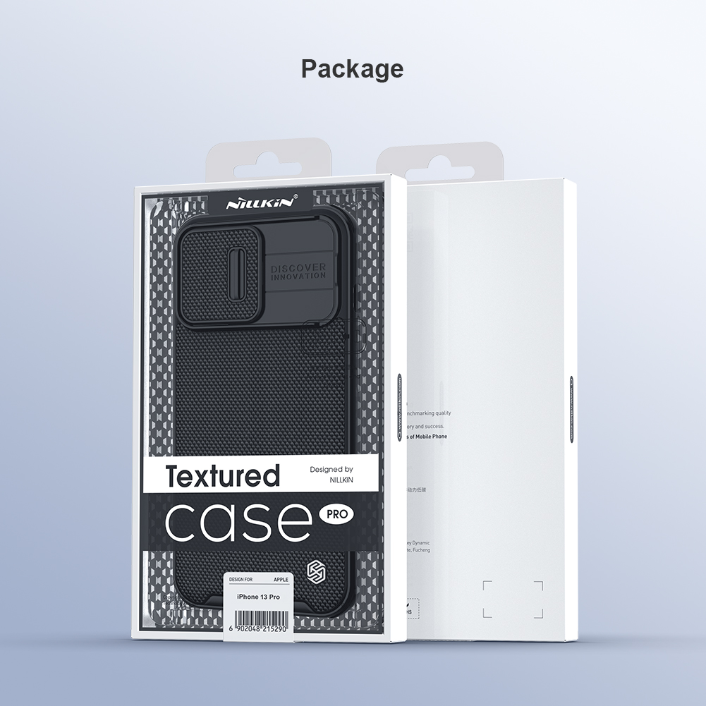 Zadní kryt Nillkin Textured PRO Hard Case pro Apple iPhone 13 Pro, černá