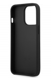 Zadní kryt Guess 4G Hard Case Metal Logo GUHCP13LPU4GHBK pro Apple iPhone 13 Pro, šedá