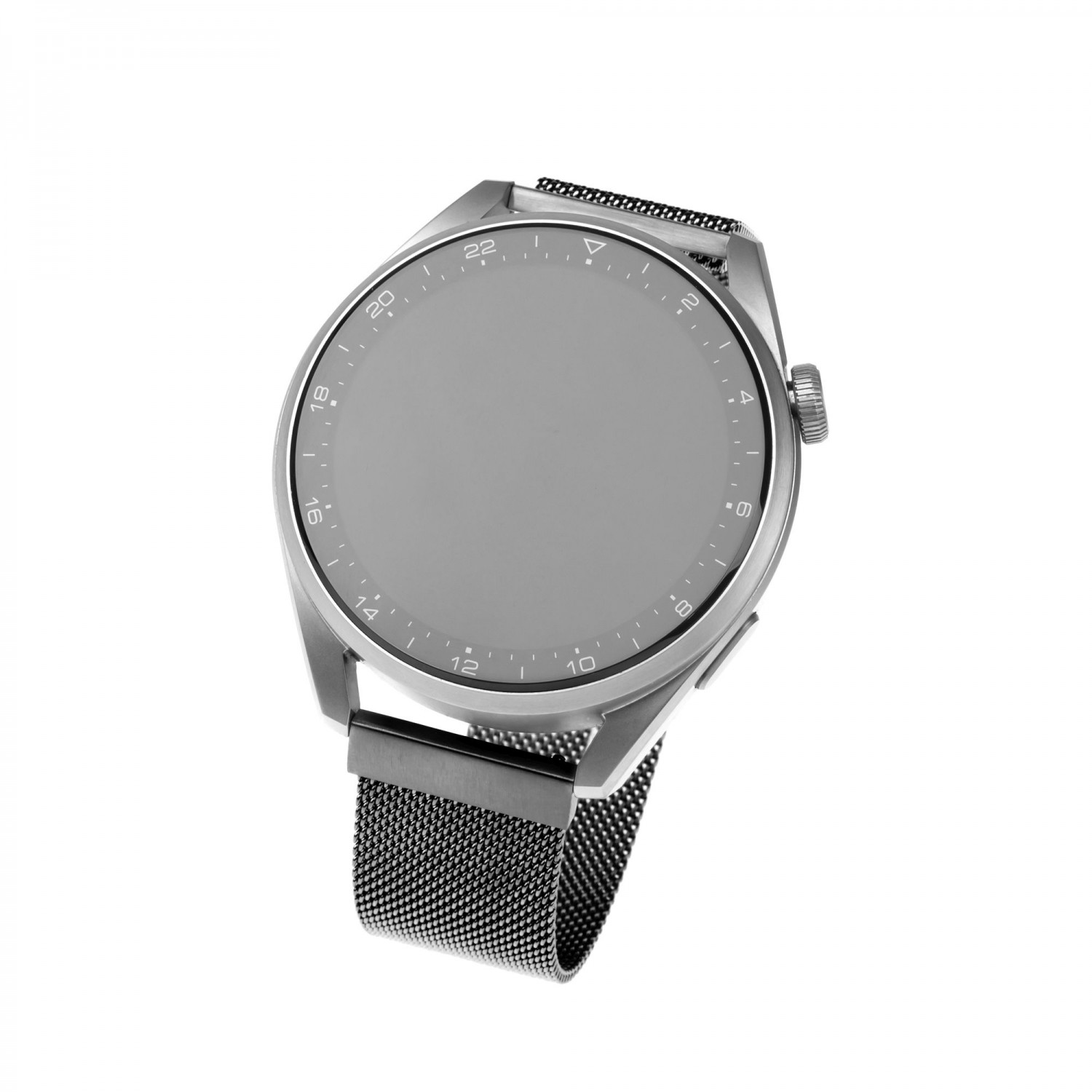 Levně Síťovaný nerezový řemínek FIXED Mesh Strap pro smartwatch, šířka 20mm, černá