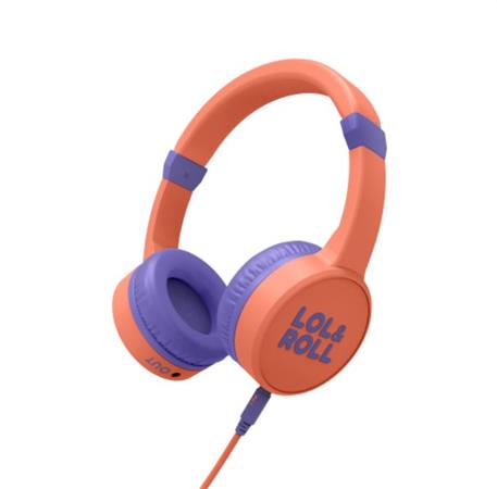 Levně Dětská sluchátka ENERGY Sistem Lol&Roll Pop Kids Headphones, oranžová