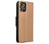 Flipové pouzdro, obal, kryt na Samsung Galaxy A52 4G/5G/A52s, Fancy Diary, zlatá/černá 