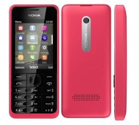 Nokia 301 Dual SIM Fuchsia