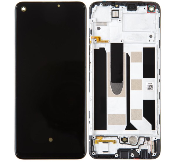 LCD + dotyk + přední kryt pro Realme 8 Pro, black
