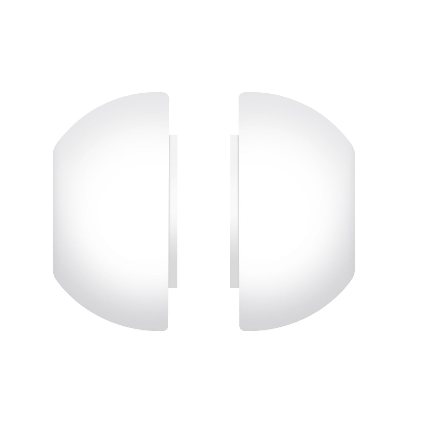 Silikonové špunty FIXED Plugs pro Apple Airpods Pro, 2 sady, velikost S