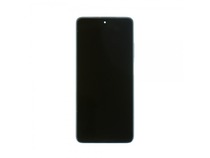 LCD + dotyk + rámeček pro Xiaomi Mi 10T Lite, pearl grey (OEM)