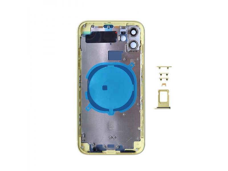 Kryt baterie Back Cover pro Apple iPhone 11, žlutá