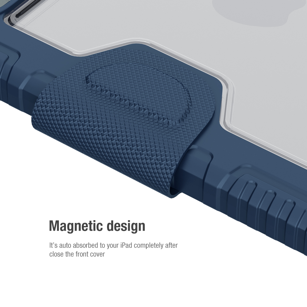 Nillkin Bumper PRO flipové pouzdro Apple iPad mini 6 2021, šedá