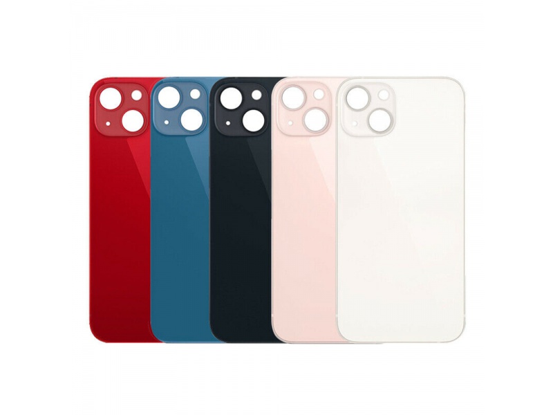 Kryt baterie Back Cover Glass + Big Camera Hole pro Apple iPhone 13, růžová