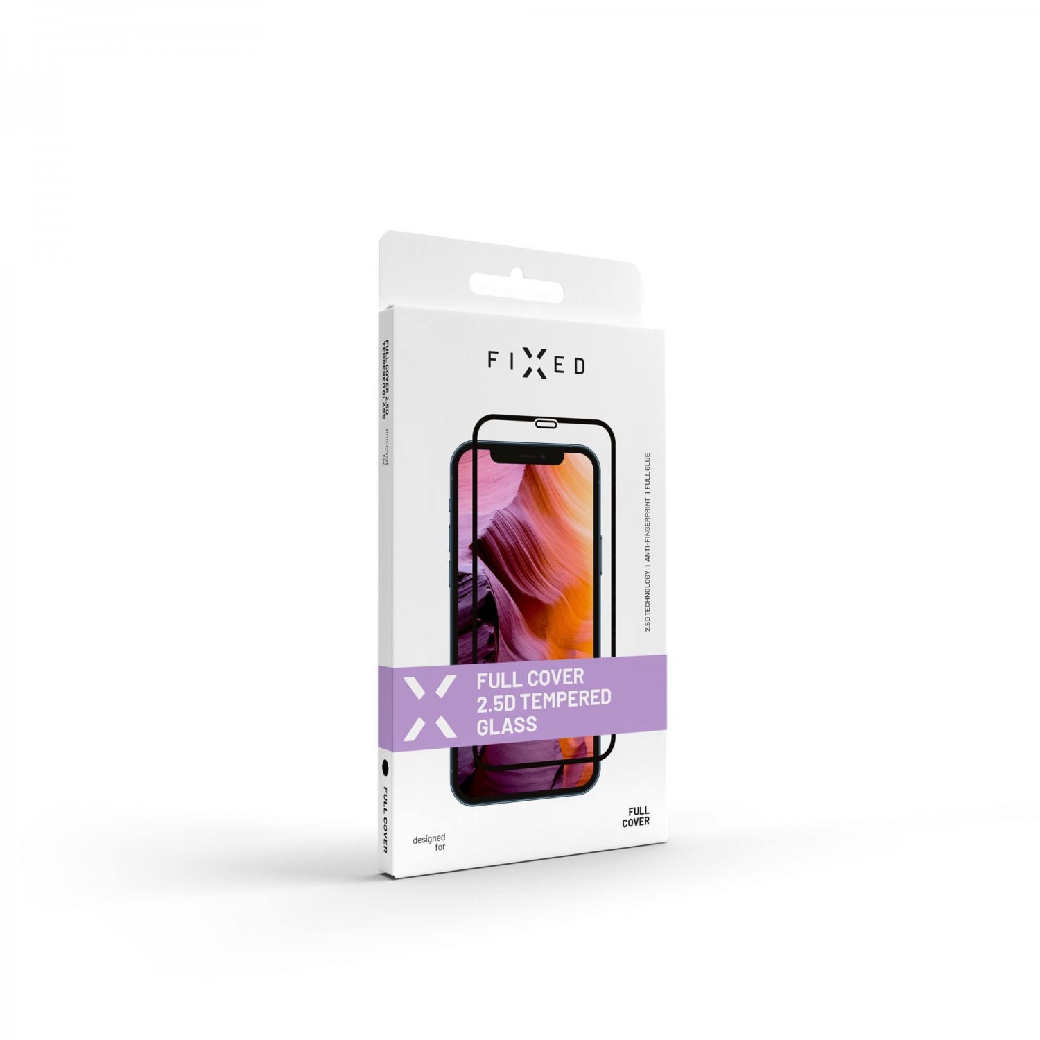 Tvrzené sklo FIXED Full-Cover pro Motorola Moto E30, černá