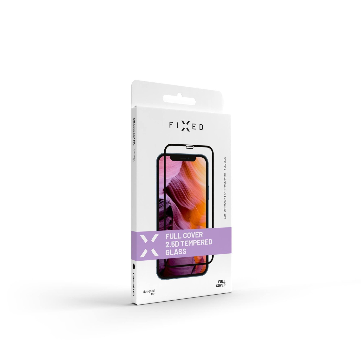 Tvrzené sklo FIXED Full-Cover pro Nokia XR20, černá