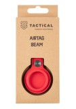 Kožené pouzdro Tactical Airtag Beam Leather, červená