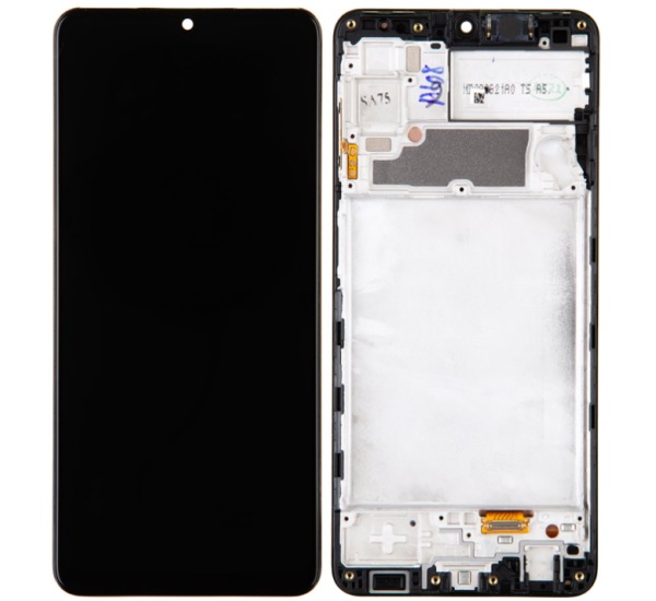 Levně LCD + dotyková deska pro Samsung Galaxy A22 4G, black (Service Pack)