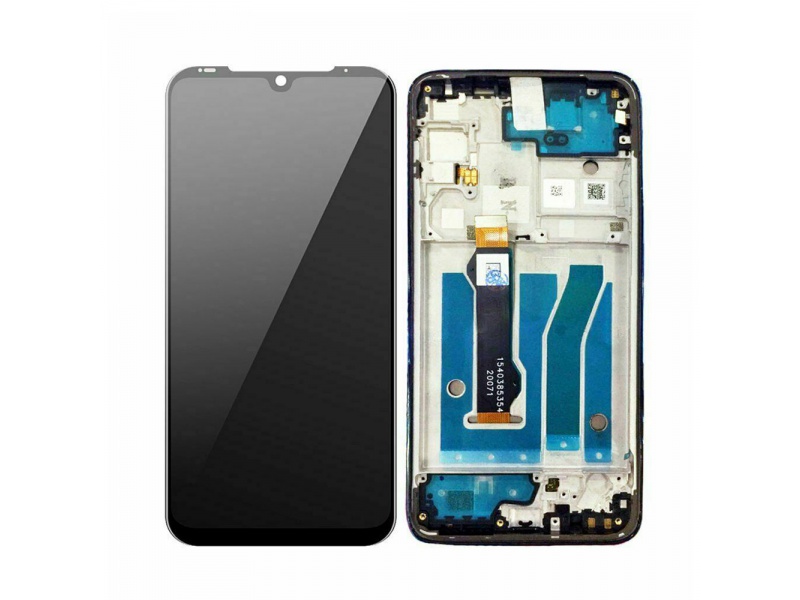 LCD + dotyková deska + rámeček pro Motorola Moto G8 Plus, dark blue (Service Pack)
